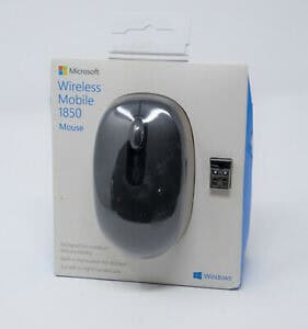 Souris Sans Fil Microsoft Wireless Mobile Mouse 1850 Noir - Spacenet